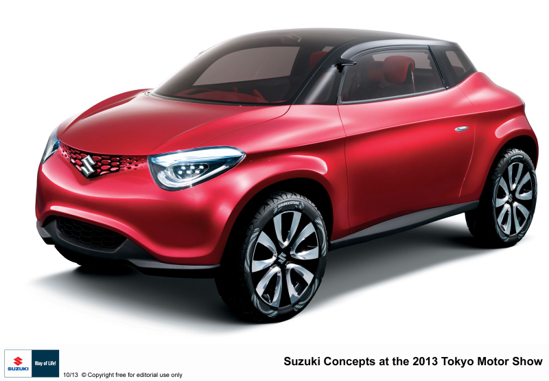 Illustration for article titled New Concepts From Suzuki At The 2013 Tokyo Motor Show